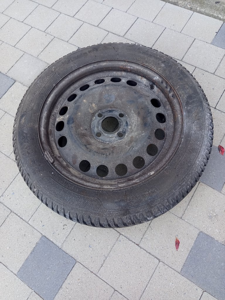 Opel Astra h winterbanden, Auto-onderdelen, Ophalen, Gebruikt, 16 inch, Banden en Velgen