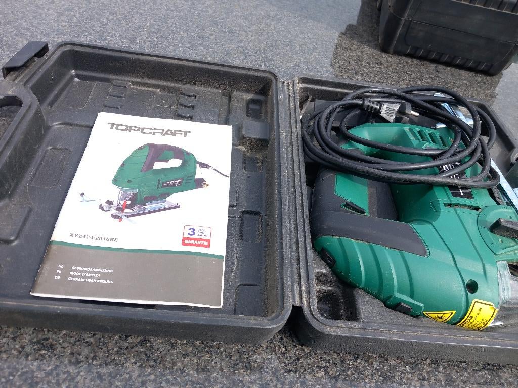 Decoupeerzaag, 600 à 1200 watts, Topcraft, Comme neuf, Enlèvement
