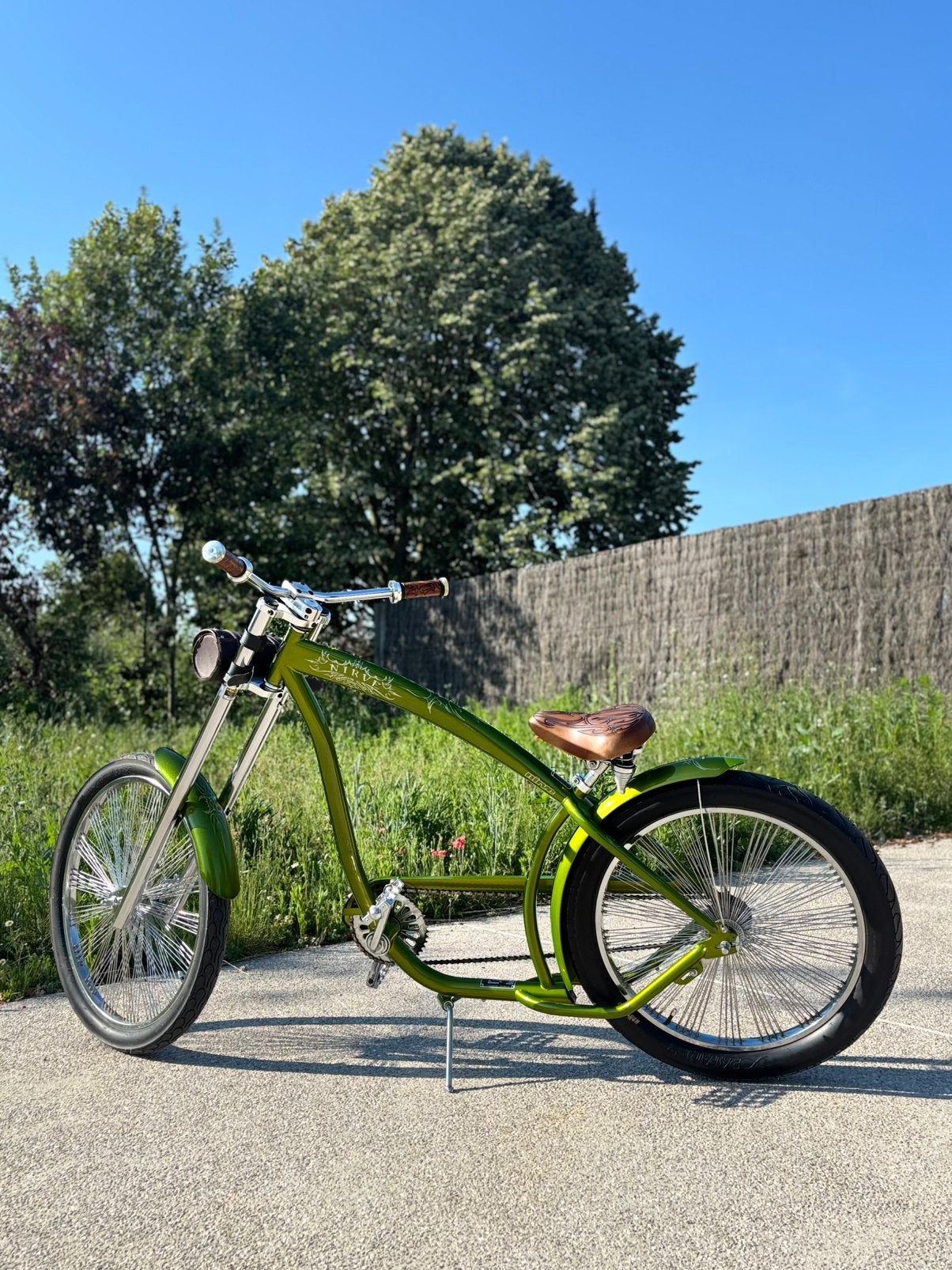 Nirve Switchblade Chopper - USA - Nieuwstaat, Fietsen en Brommers, Fietsen | Cruisers en Lowriders, Zo goed als nieuw, Chopper