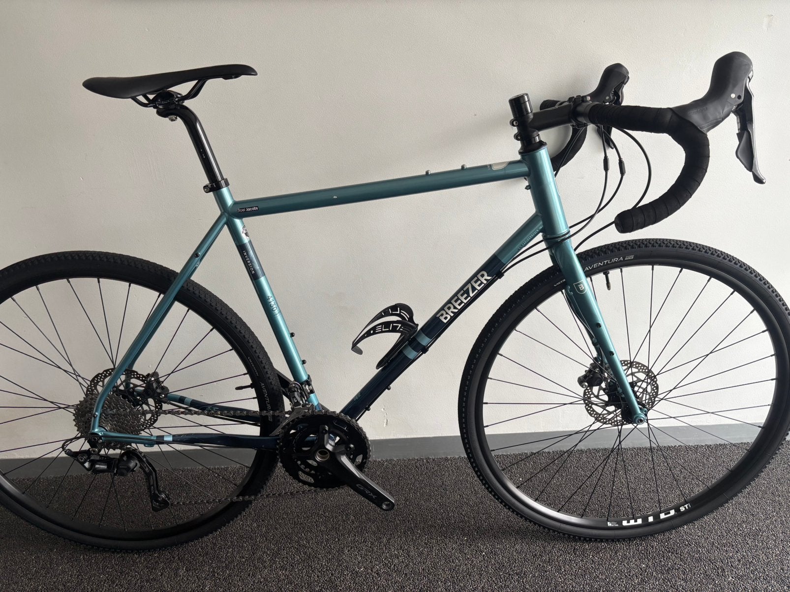 Top gravelbike Breezer Inversion L, Enlèvement, Comme neuf, Carbone