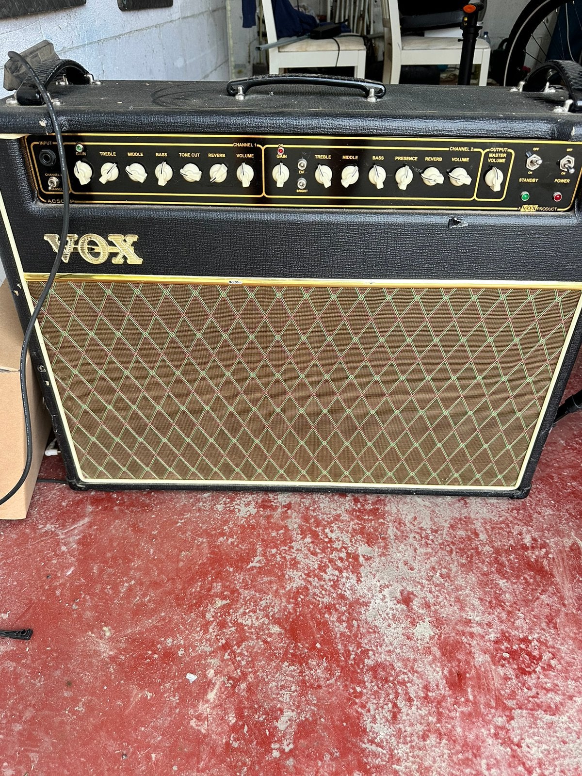 Vox AC50CP2, Musique & Instruments, Enlèvement, Utilisé, Guitare, 50 à 100 watts