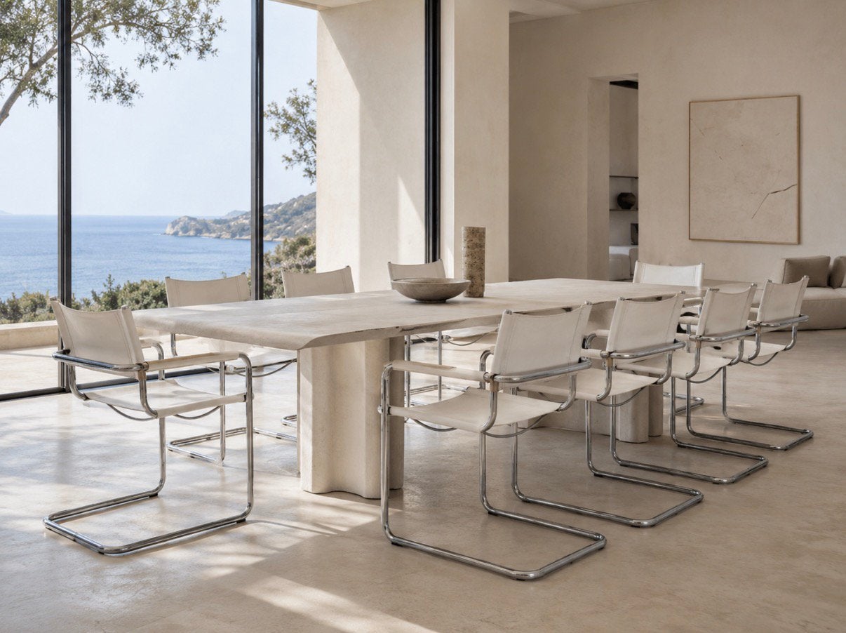6x Vintage Mart Stam S34 Chairs by Linea Veam, Italy, ca80s, Ophalen