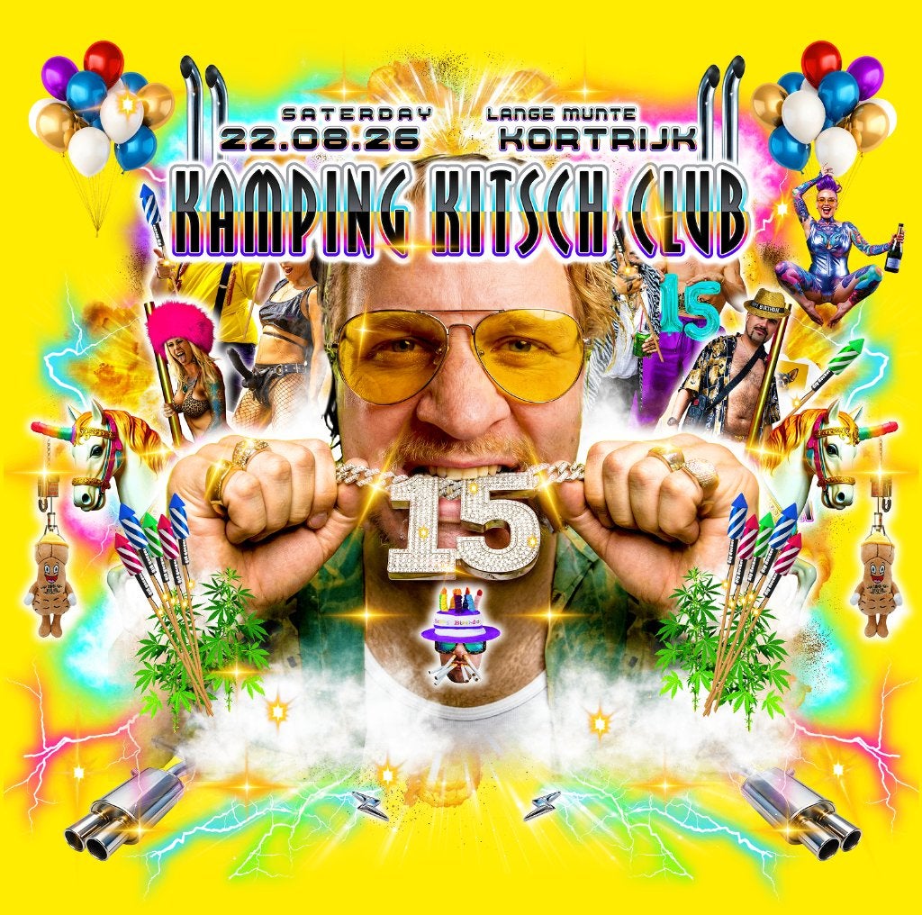 Kamping Kitsch 2 tickets, Tickets en Kaartjes, Evenementen en Festivals, Twee personen