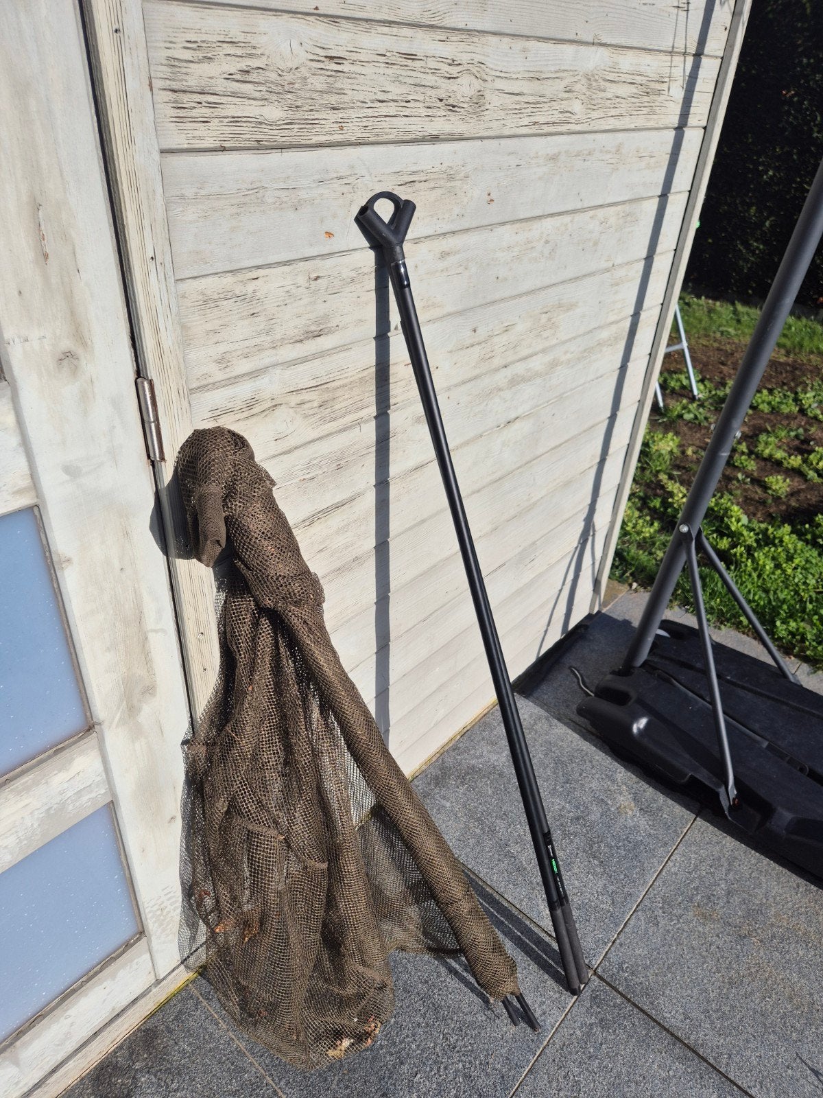 groot karperschepnet met lange steel, Watersport en Boten, Ophalen of Verzenden