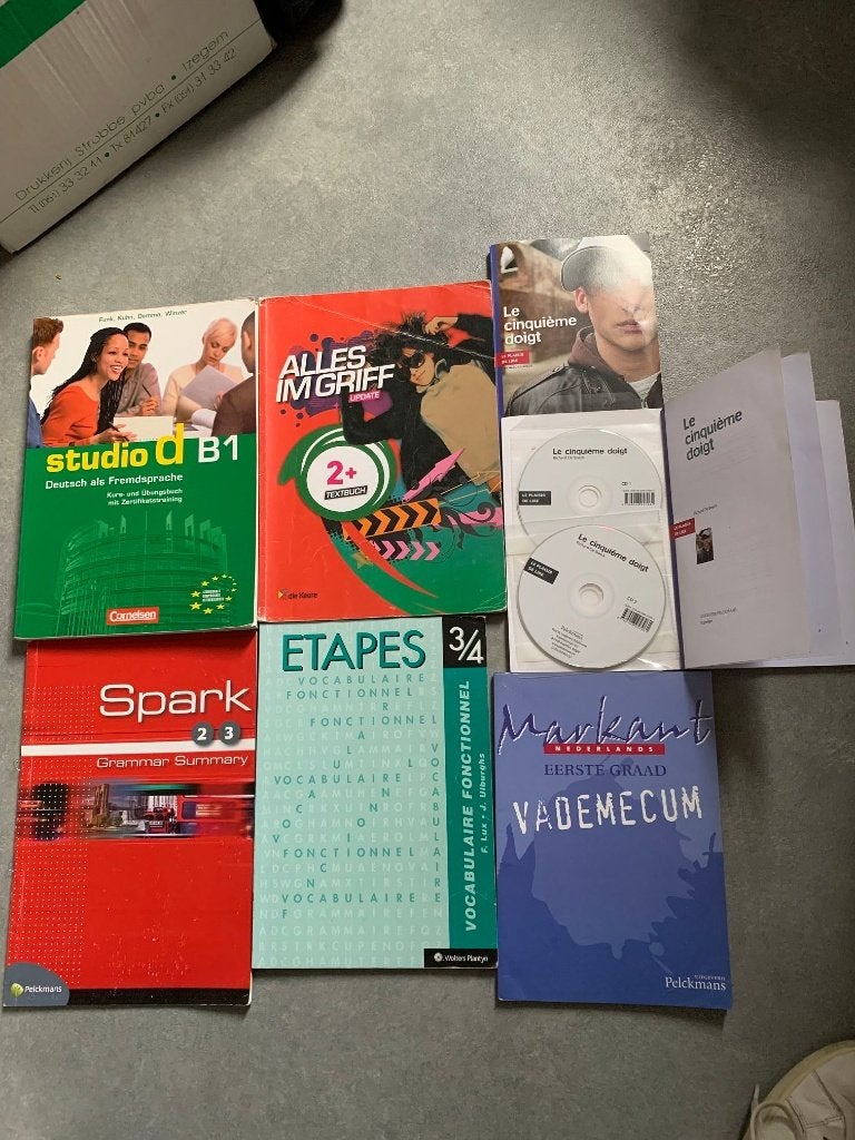 boeken middelbaar : Esthetica, atlas, Duits, Engels, ..., Ophalen of Verzenden, ASO, Duits