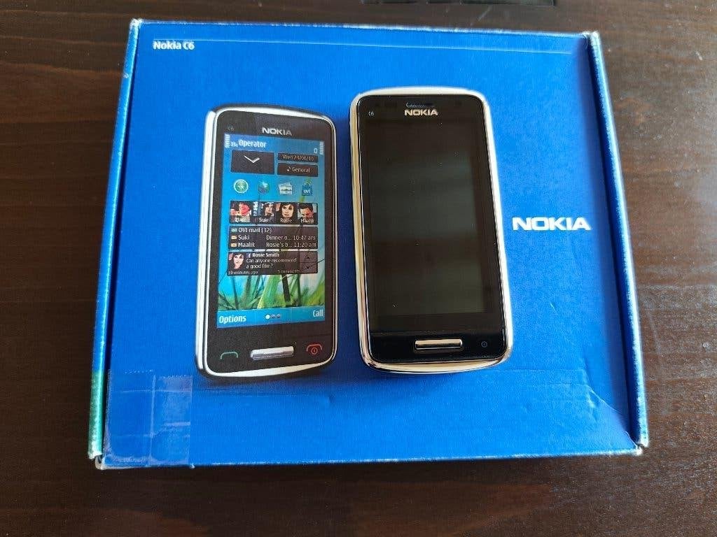 Nokia C6 in de doos., Telecommunicatie, Mobiele telefoons | Nokia, Ophalen, Overige modellen, Touchscreen, Zo goed als nieuw