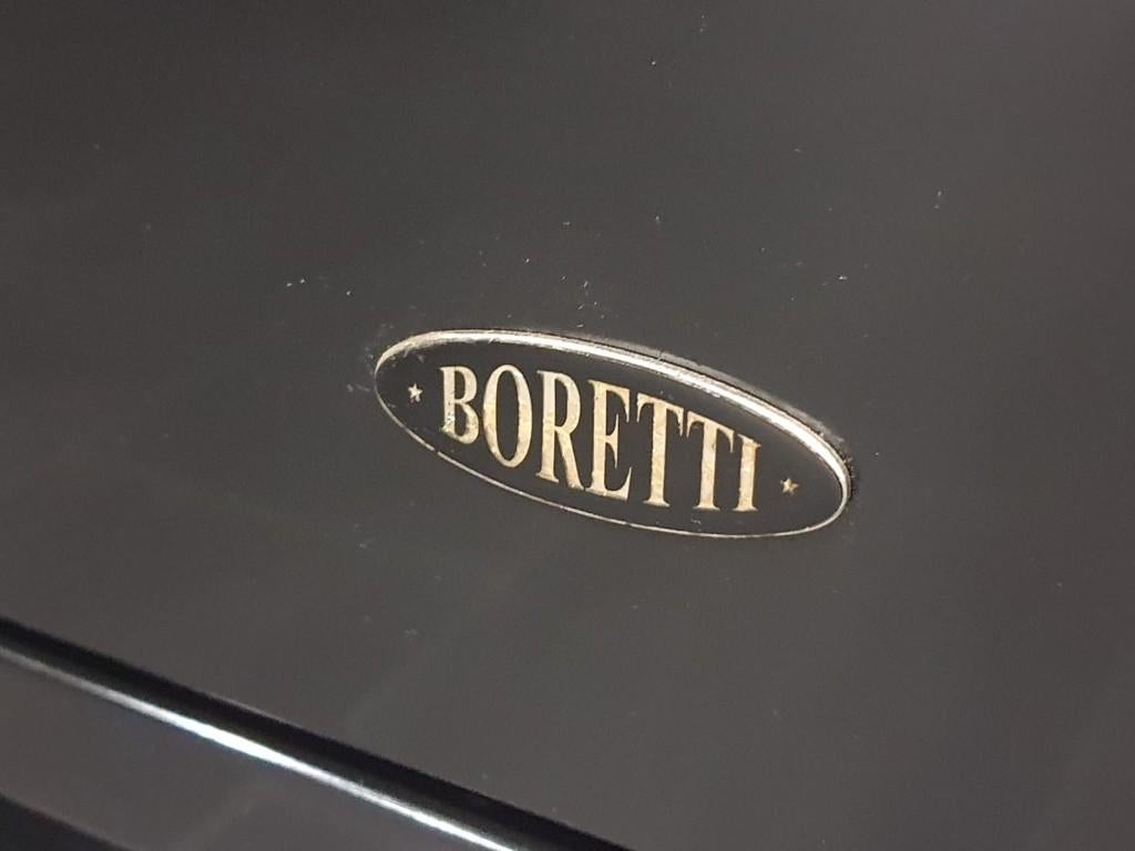 🔥Luxe Boretti Fornuis 90cm hoogglans zwart + rvs frytop, Elektronische apparatuur, Fornuizen, Ophalen, 60 cm of meer, Zo goed als nieuw