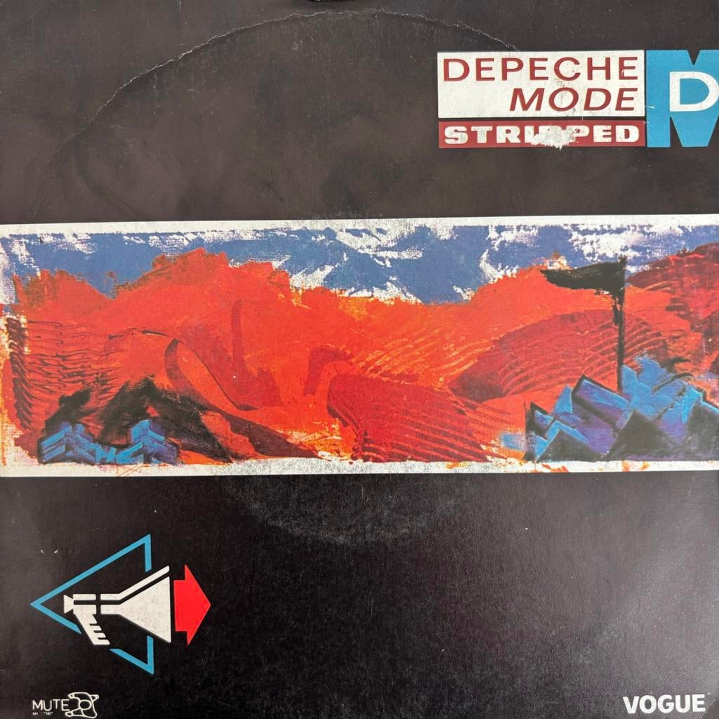 Depeche mode - strepped - but not tonight ( 7” vinyl ) 1986, Cd's en Dvd's, Vinyl Singles, Ophalen of Verzenden, Gebruikt