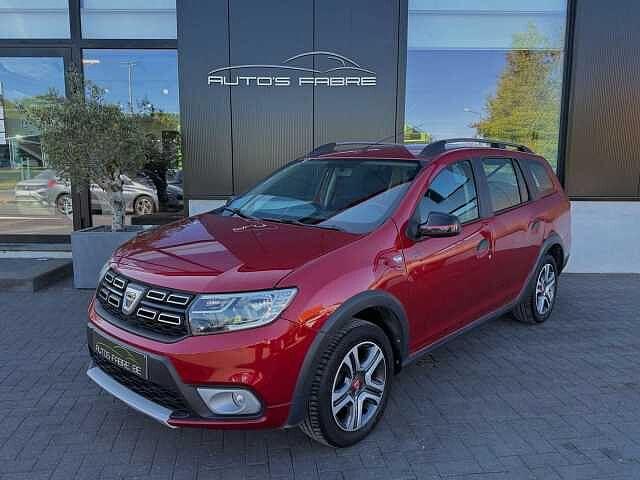 Dacia Logan 0.9 TCe Stepway 44000km GPS Camera Trekhaak, Autos, Rouge, Achat, 898 cm³, Euro 6