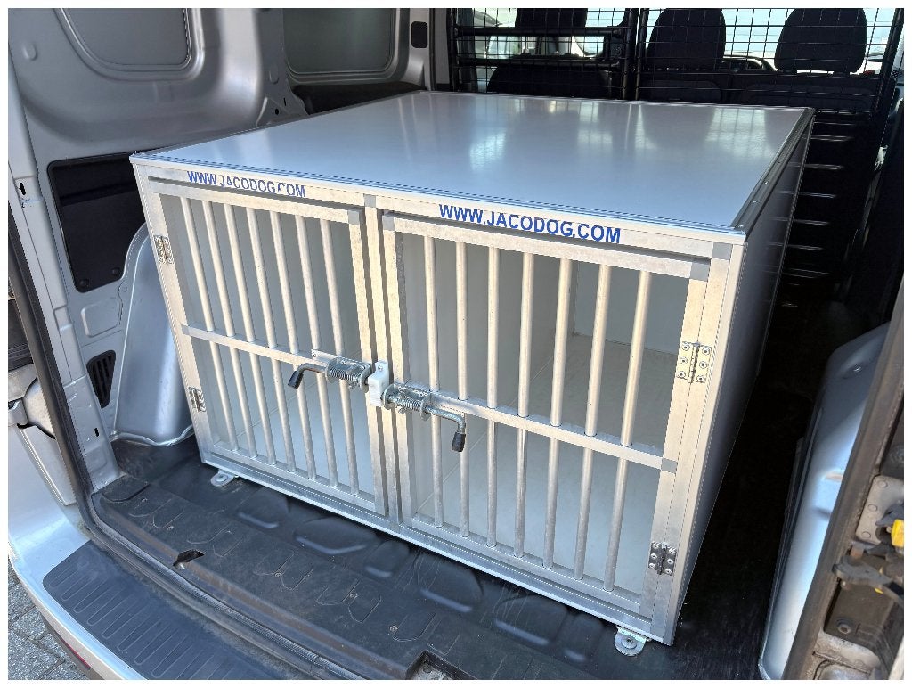 Transportkooi voor 2 honden, Ophalen, Zo goed als nieuw