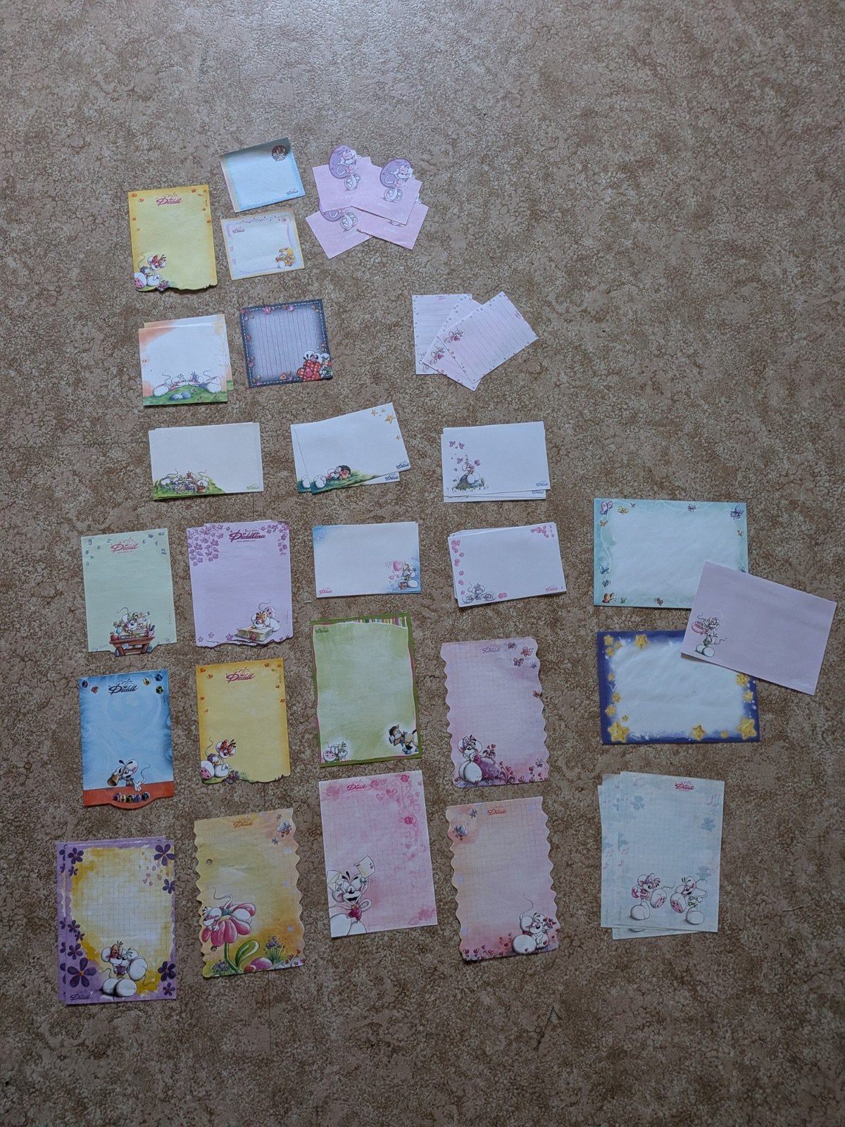 Losse Diddl blaadjes (+50stuks) alles samen voor €10, Collections, Diddl, Enlèvement ou Envoi, Diddl