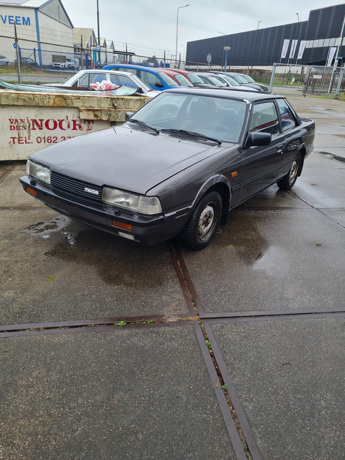 mazda 626 coupe 1983, Ophalen, Mazda