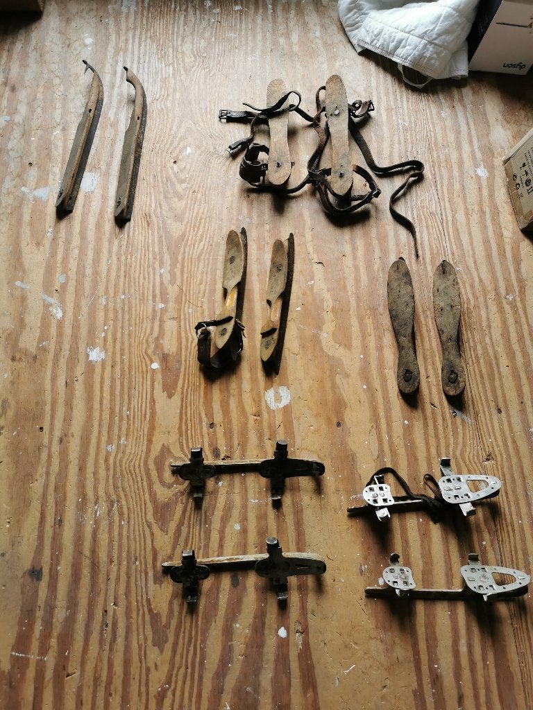 schaatsen, Antiek en Kunst, Ophalen
