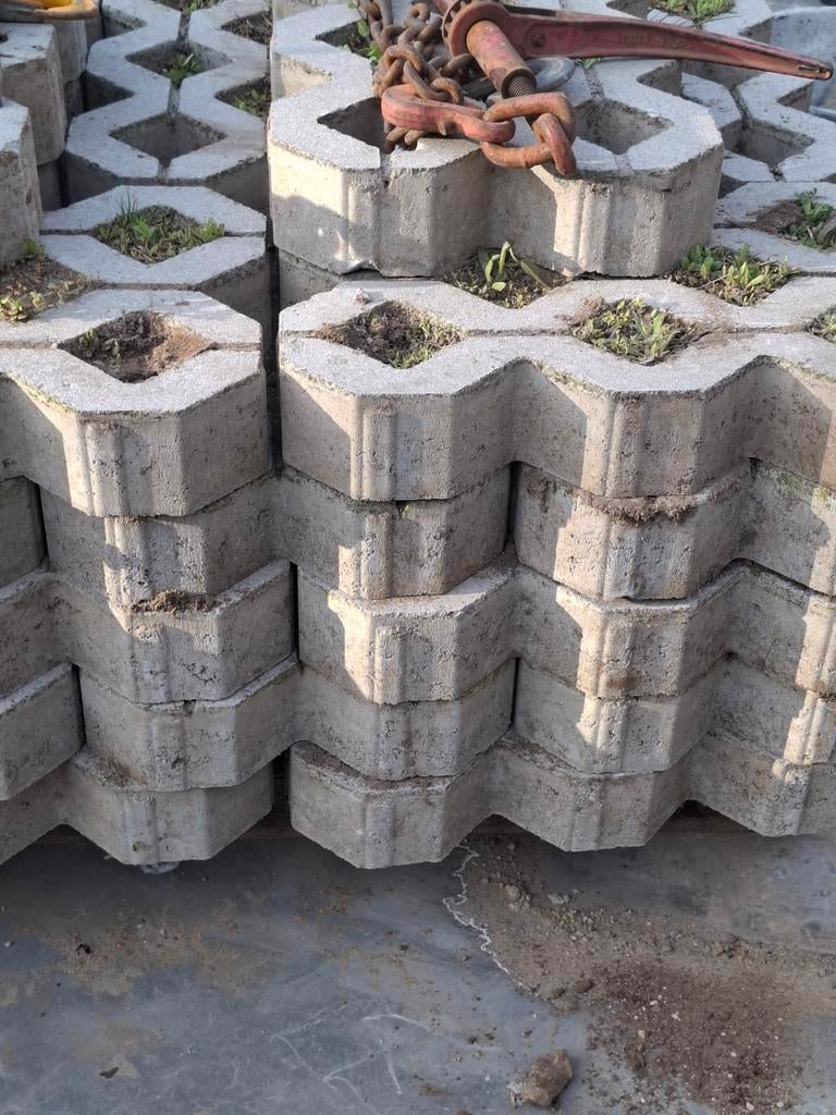 Grasdals 60x40x10, Tuin en Terras, Tegels en Klinkers, Ophalen