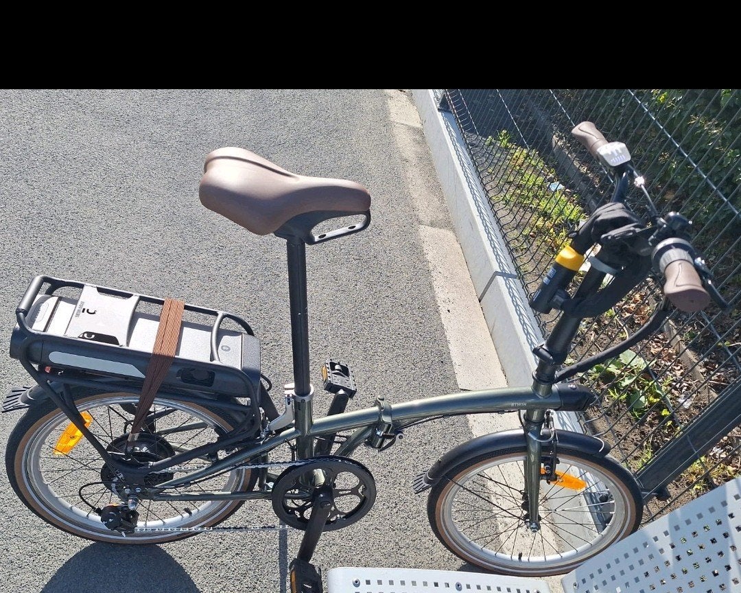 Btwin E-Fold 500, Fietsen en Brommers, Ophalen, Zo goed als nieuw, Minder dan 10 versnellingen, Btwin Decathlon