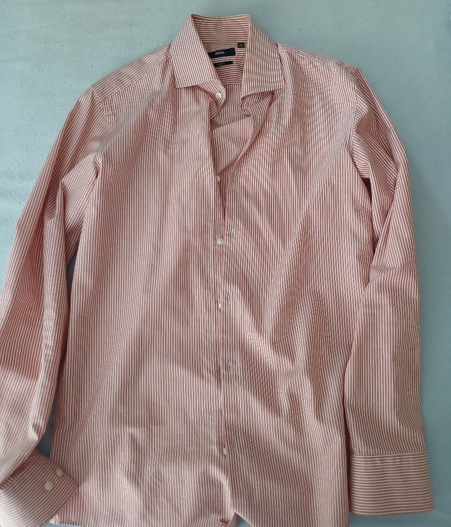 hemd Hugo Boss, Ophalen, Overige kleuren, Halswijdte 39/40 (M), Zo goed als nieuw