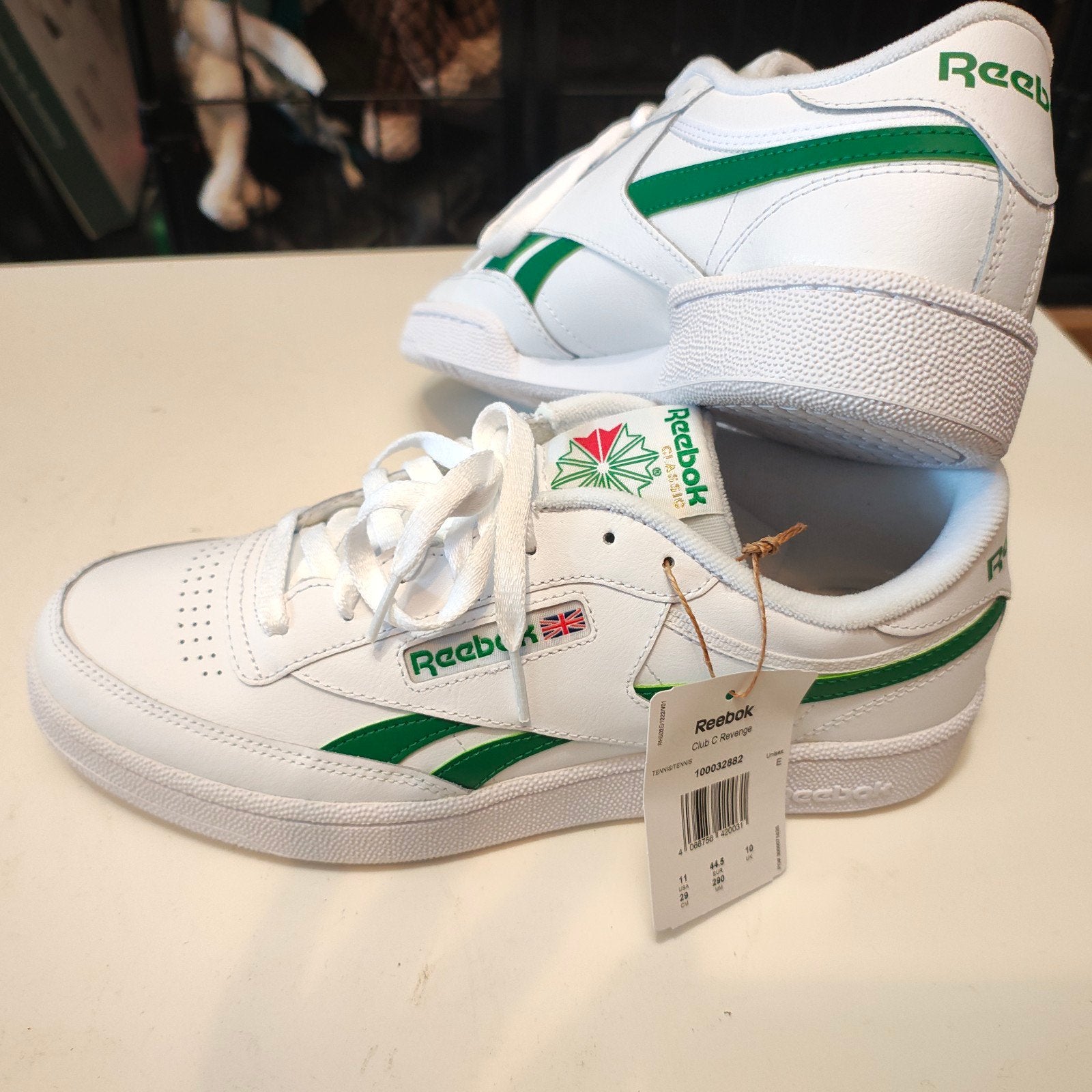 Reebok taille 44,5 (USA 11), Sports & Fitness, Tennis, Enlèvement ou Envoi