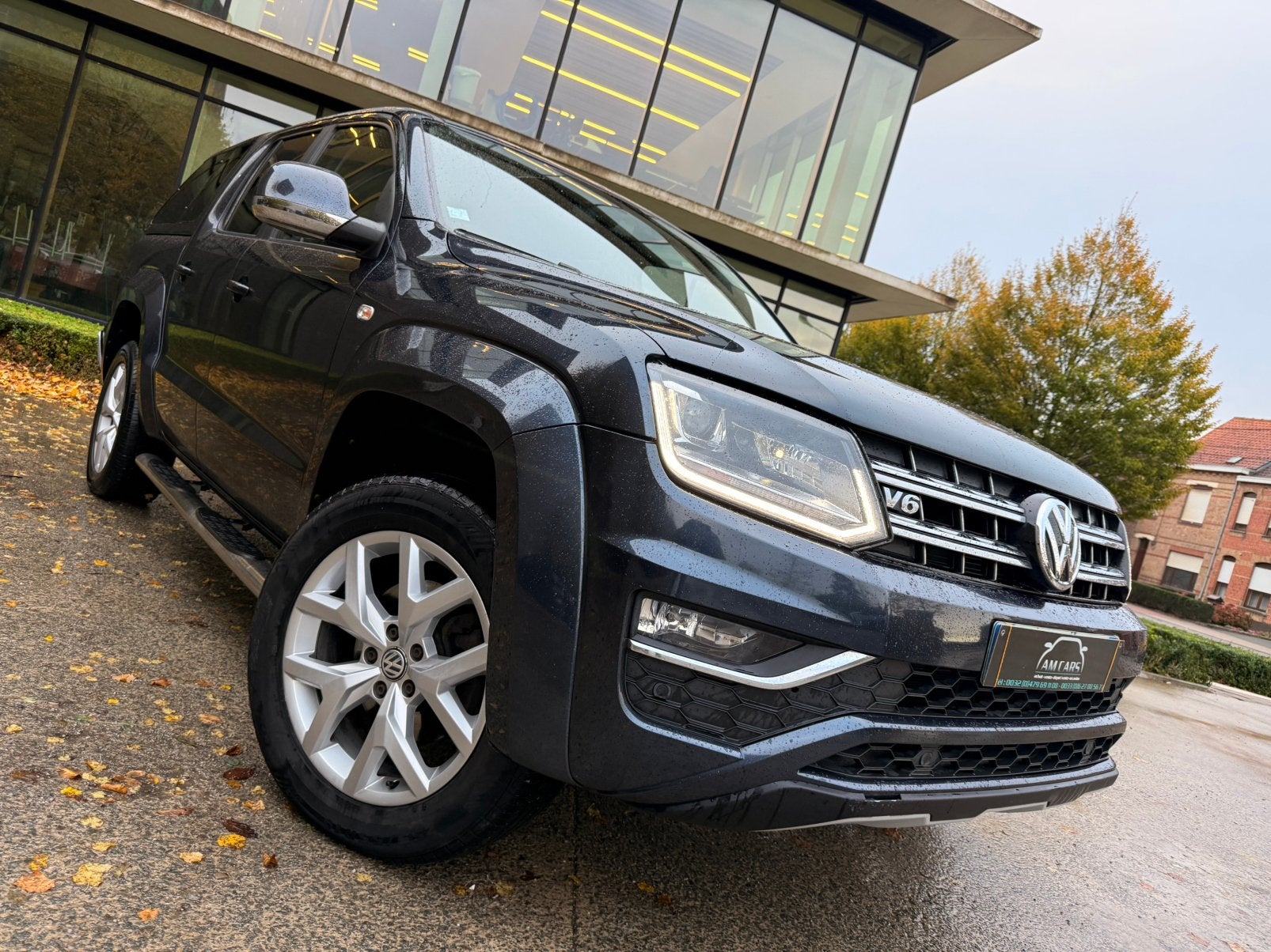 VW AMAROK 3.0 TDI 4 MOTION, Auto's, Automaat, 4 deurs, Blauw, Leder