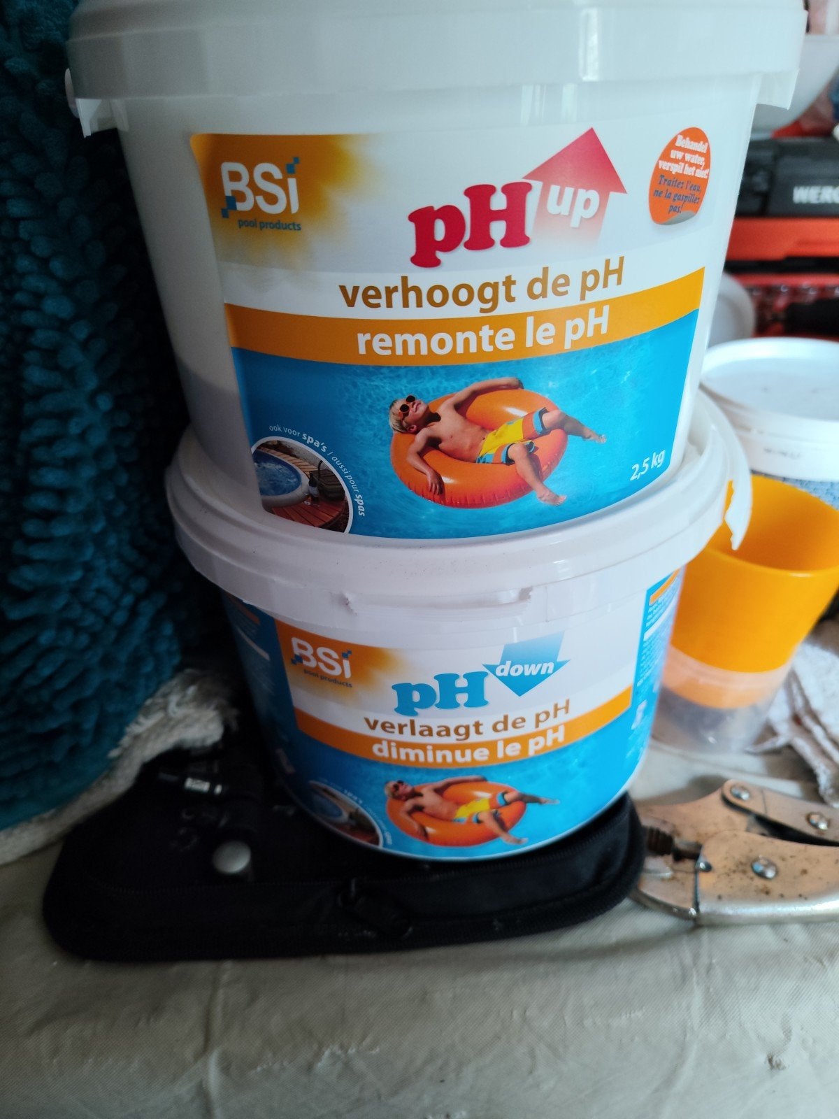 zwembad met zandfilter en toebehoren, Ophalen, Gebruikt, Skimmer