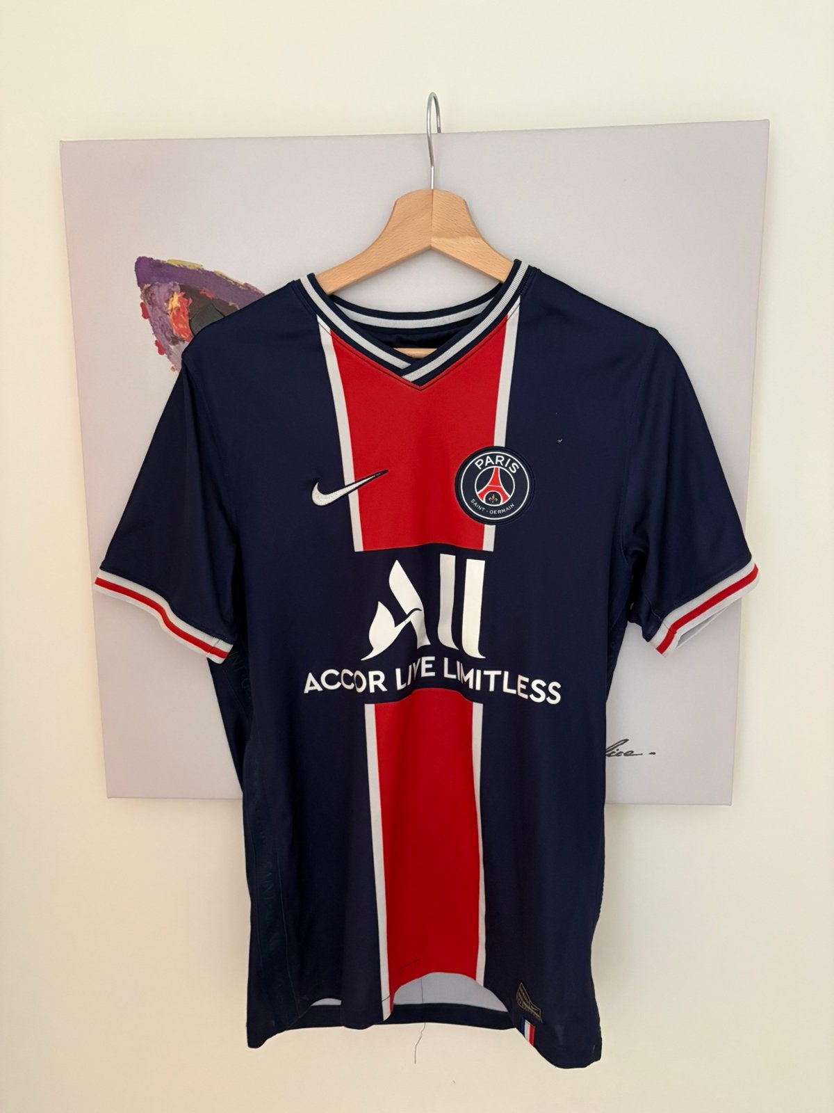 PSG Paris Saint-Germain Thuisshirt 2020/2021 -Origineel Nike, Ophalen of Verzenden, Zo goed als nieuw