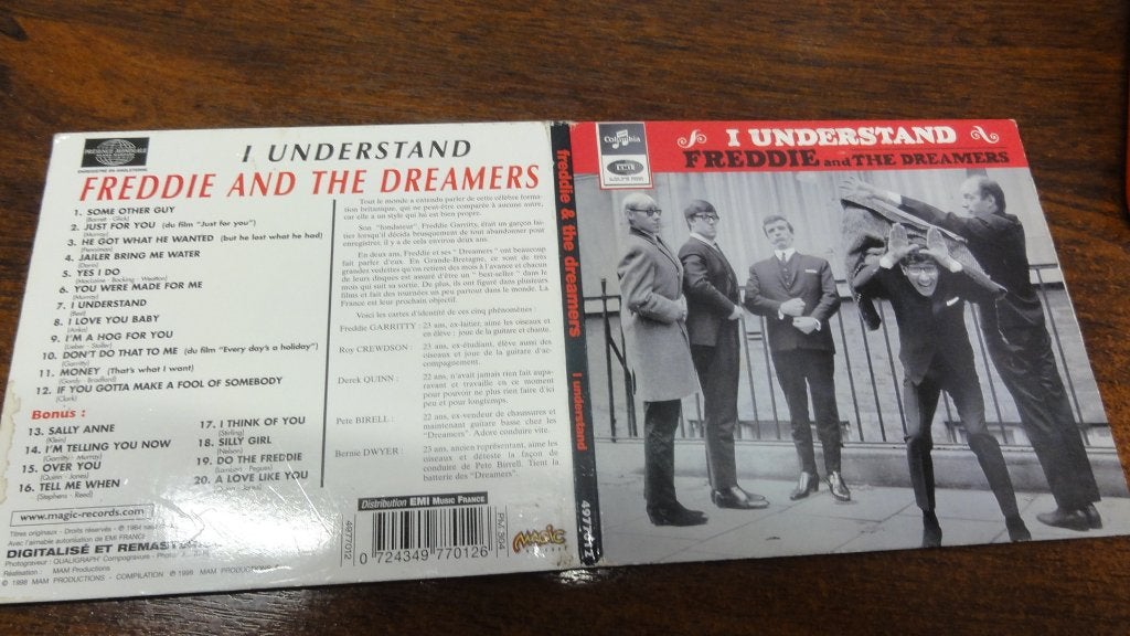 CD FREDDIE AND THE DREAMERS, CD & DVD, CD | Rock, Comprend un livret, Enlèvement, Utilisé, Rock classique
