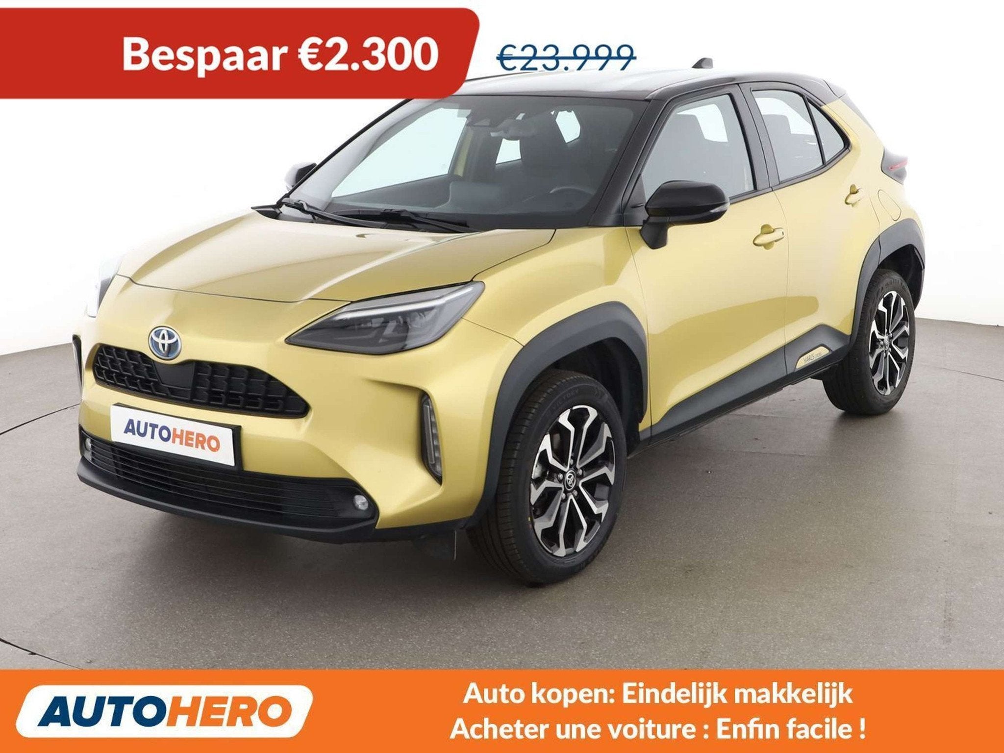 Toyota Yaris Cross 1.5 Hybrid Design (automatique), Autos, Achat, Euro 6, 1200 kg, 131 ch