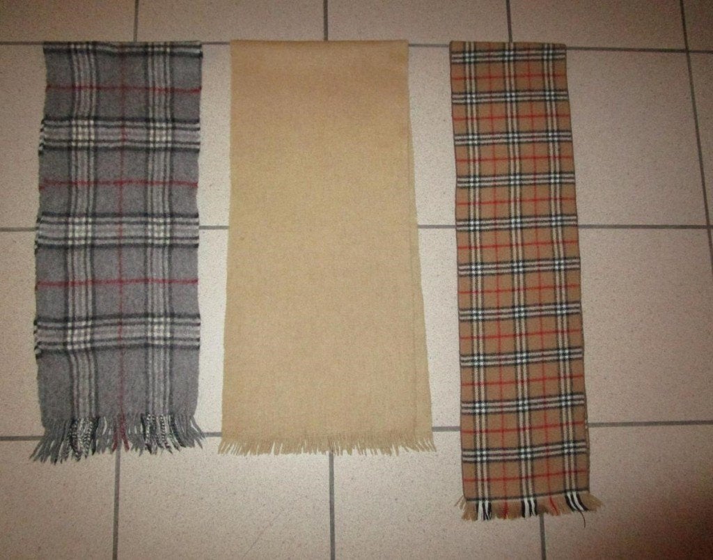 3 warme sjaals “Burberry look-a-like” stijl - OPRUIM, ANDERE, Ophalen of Verzenden, Gedragen, Sjaal