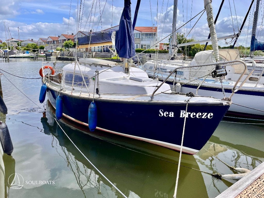 Compromis 720, zeilboot, Yamaha 4 pk buitenboordmotor, Watersport en Boten, Ophalen, Compromis, Buitenboordmotor