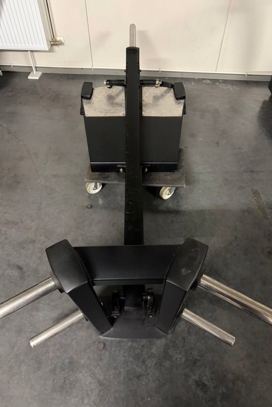 T BAR ROW PLATE LOADED, Sport en Fitness, Ophalen, Zo goed als nieuw