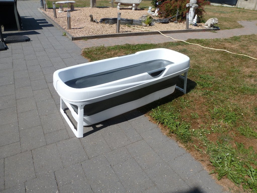 opvouwbaar bad, Ophalen, Gebruikt
