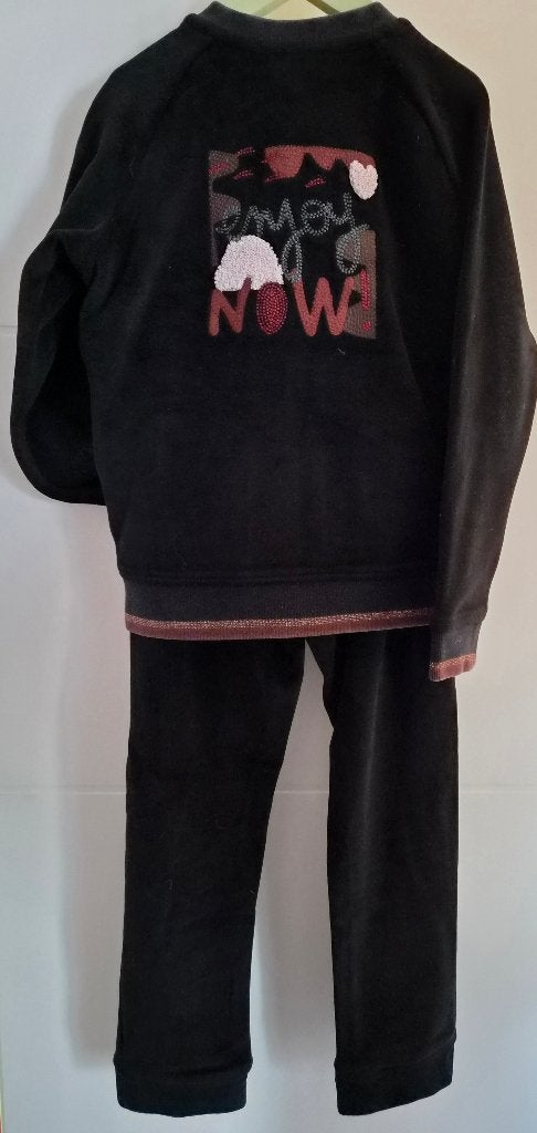 Magnifique jogging velours CATIMINI - 8 ans, Catimini, Comme neuf, Enlèvement, Vêtements de sport ou Maillots de bain