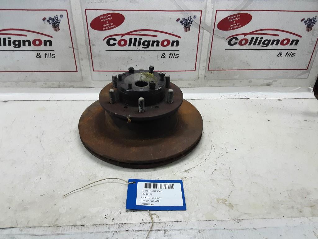 REMSCHIJF VOOR Toyota Hilux III (01-2001/07-2005), Auto-onderdelen, Gebruikt, Mevr. I. Hauben, Toyota, Rue de l'Espoir 34 34
4030  GRIVEGNÉE, BE