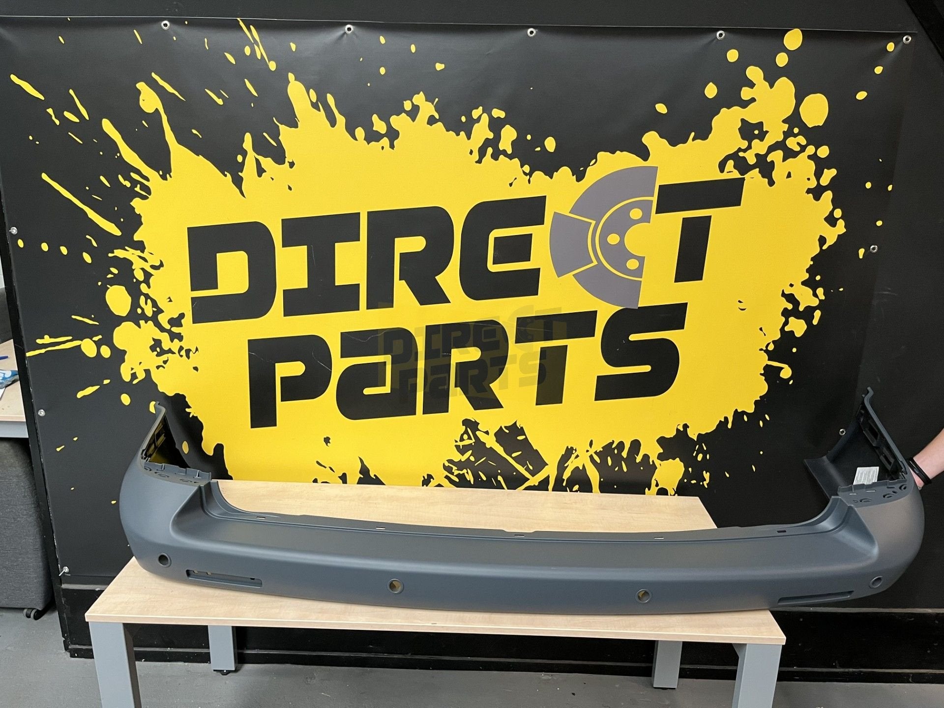 Volkswagen T5 (-6/12) achterbumper (bij PDC) (te spuiten) MQ, Neuf, Arrière, Volkswagen, -