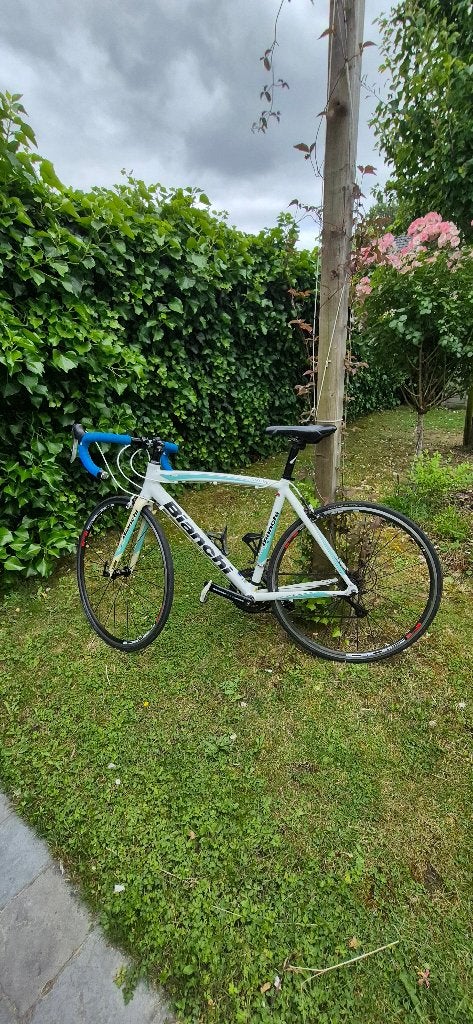 Koersfiets Bianchi Via Nirone 7 Alu, Frein sur jante, Aluminium, Enlèvement, Utilisé