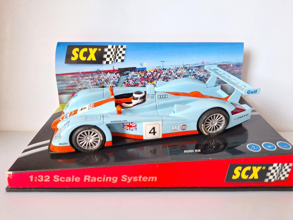 Scx Audi R8 Gulf Ref Nr 61000, Kinderen en Baby's, Overige merken, Racebaan, Nieuw, Ophalen of Verzenden