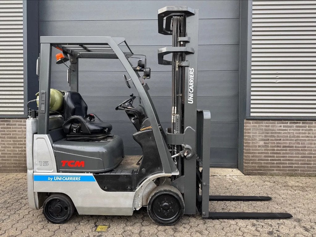 TCM Unicarriers A15LU 1,5 ton LPG heftruck, Zakelijke goederen, Machines en Bouw | Heftrucks en Intern transport, 1000 tot 2000 kg