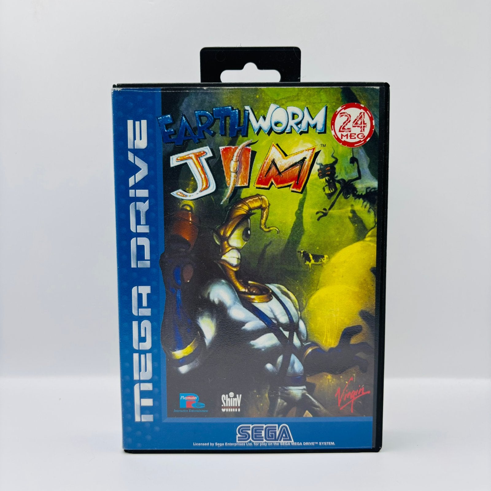Earthworm Jim Sega Mega Drive, Enlèvement ou Envoi, Aventure et Action, Comme neuf, À partir de 3 ans