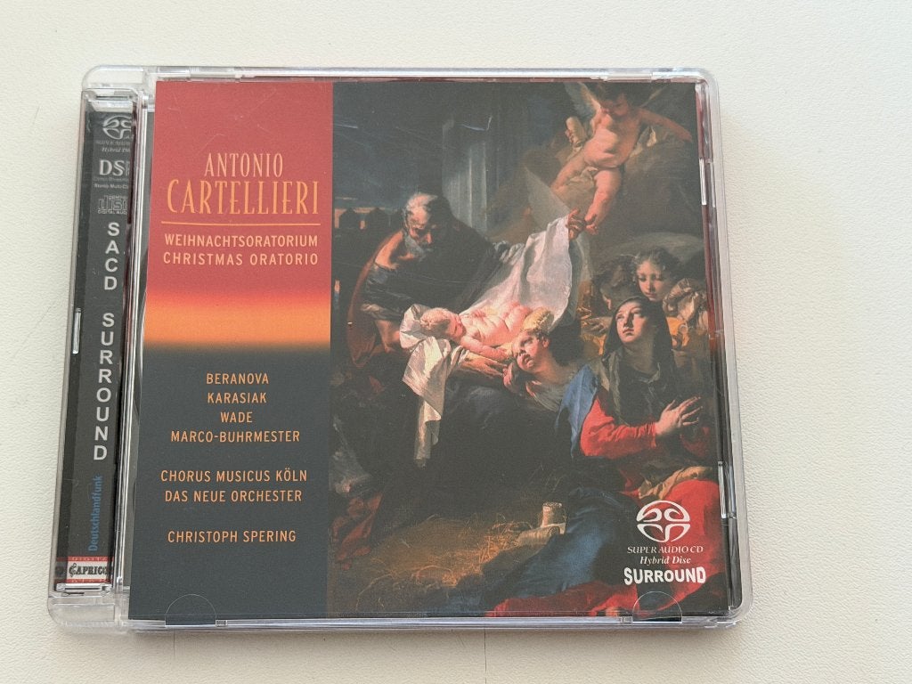 Antonio Cartellieri – Weihnachtsoratorium (SACD), Enlèvement ou Envoi, Utilisé