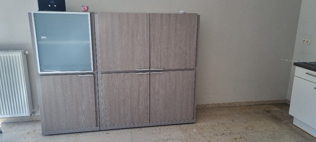 Dressoir, Avec porte(s), 200 cm ou plus, Comme neuf, Enlèvement