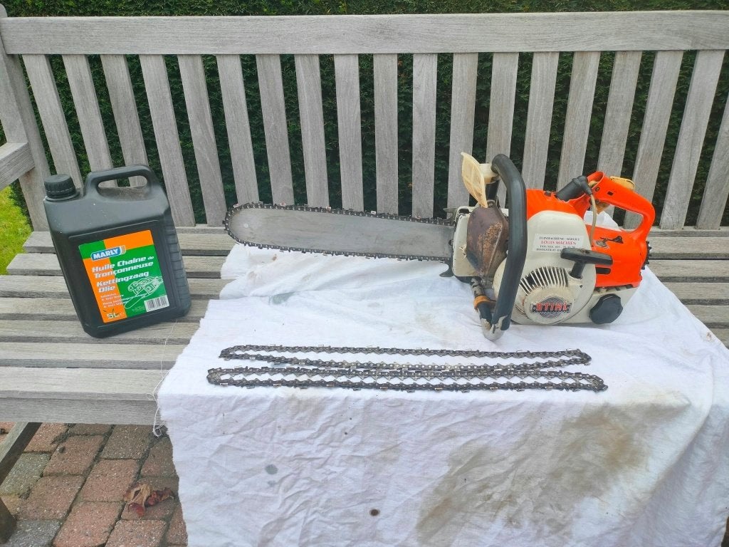 Kettingzaag STIHL, Ophalen, Gebruikt, Kettingzaag, STIHL