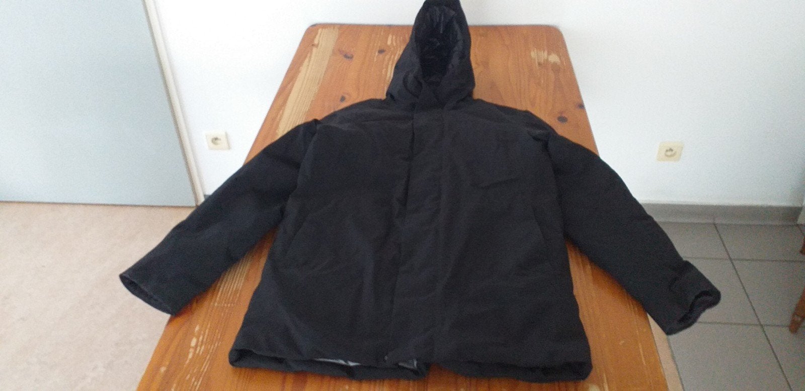 Jack & Jones zwarte parka premium winter jas.Maat S., Ophalen, Jack  jones, Zwart, Overige maten