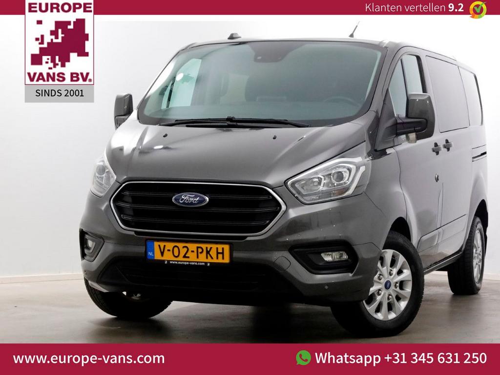 Ford Transit Custom 2.0 TDCI 130pk L1H1 D.C. Limited Airco/N, Auto's, Bestelwagens en Lichte vracht, Bedrijf, 200 g/km, Ford, Te koop