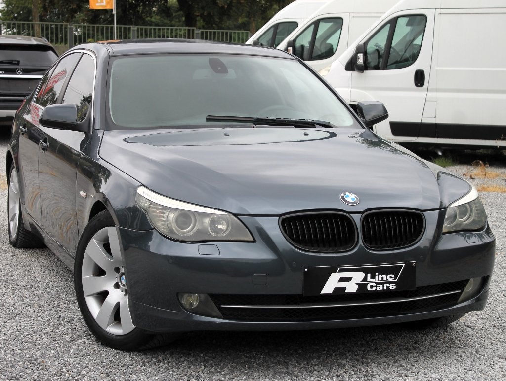 BMW 520 dA BOITE AUTO CLIMATISATION GPS CUIR BI-XENON, Autos, BMW, Cuir, Entreprise, Noir, 5 cylindres