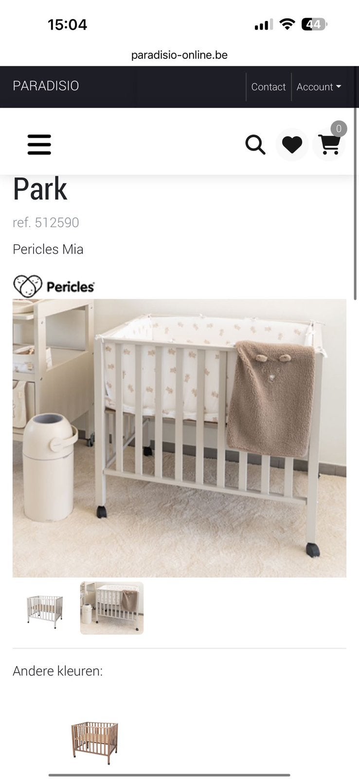 Spliternieuwe babypark met matras, Kinderen en Baby's, Ophalen, Zo goed als nieuw