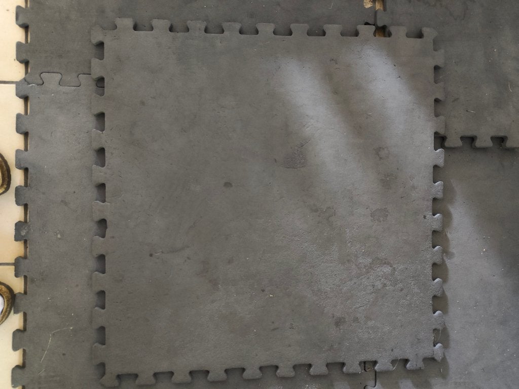12 Domyos vloertegels 58x58 cm (puzzel), Ophalen, Gebruikt, Fitnessmat