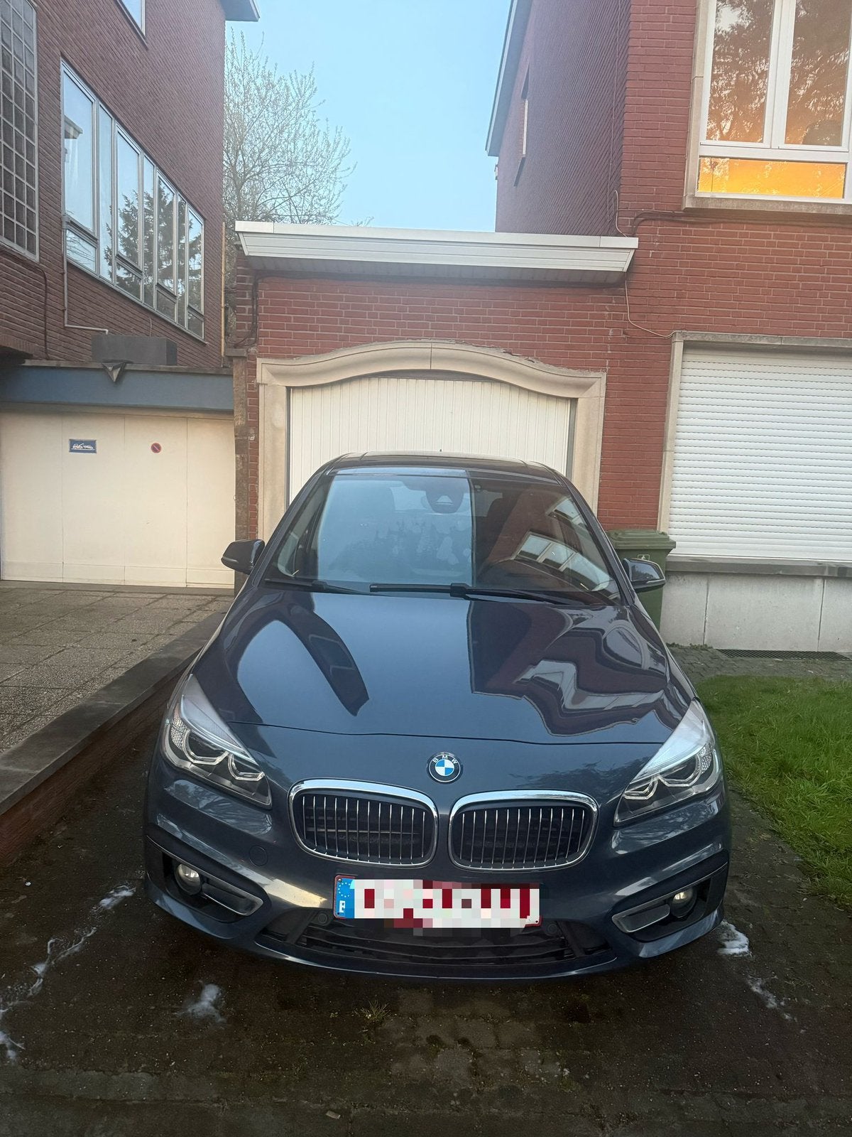 Bmw gran tourer 216D, Auto's, Euro 6, Blauw, Leder, Te koop
