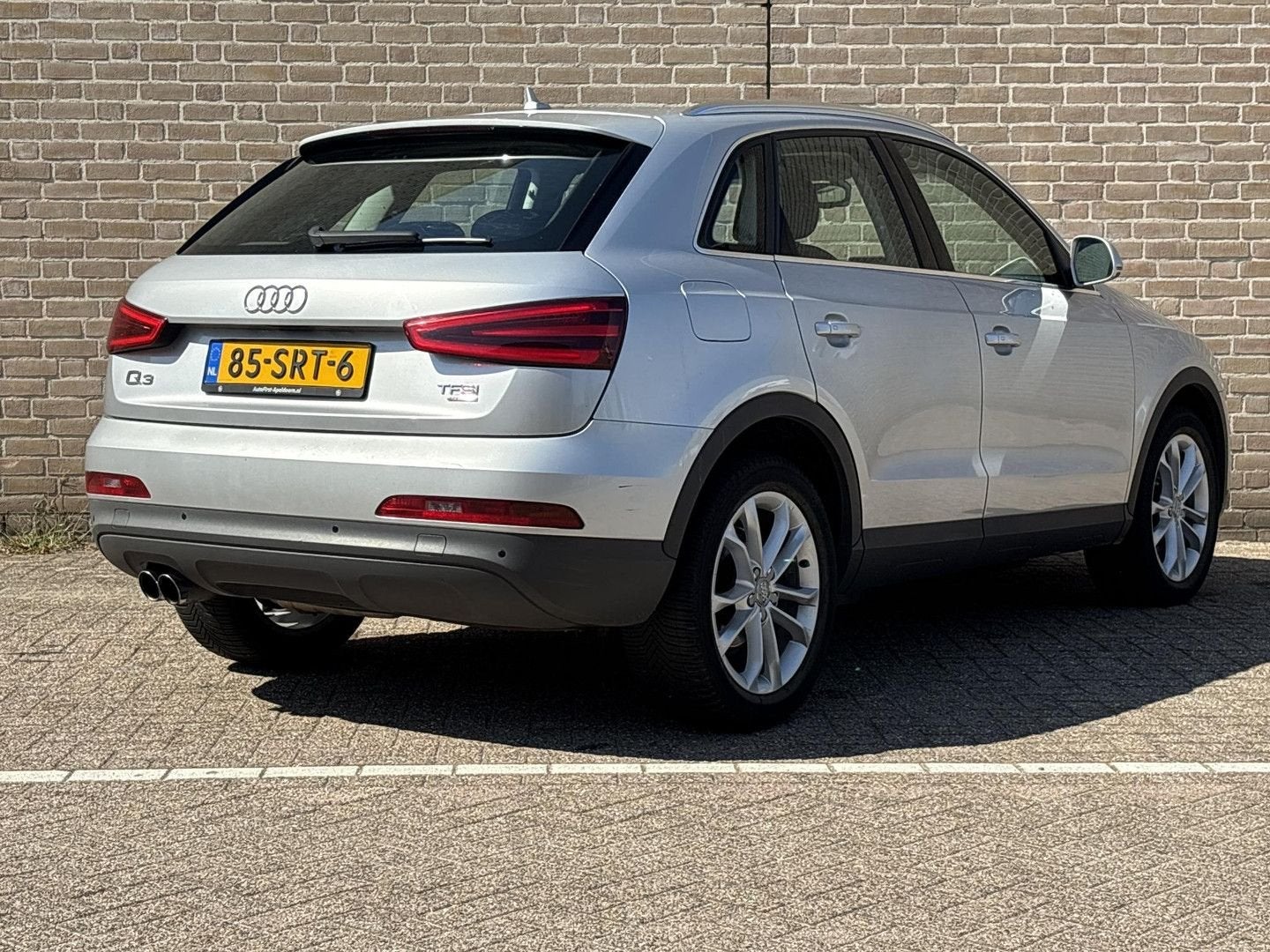 Audi Q3 2.0 TFSI quattro, Auto's, Audi, Automaat, Zwart, Bedrijf, SUV of Terreinwagen