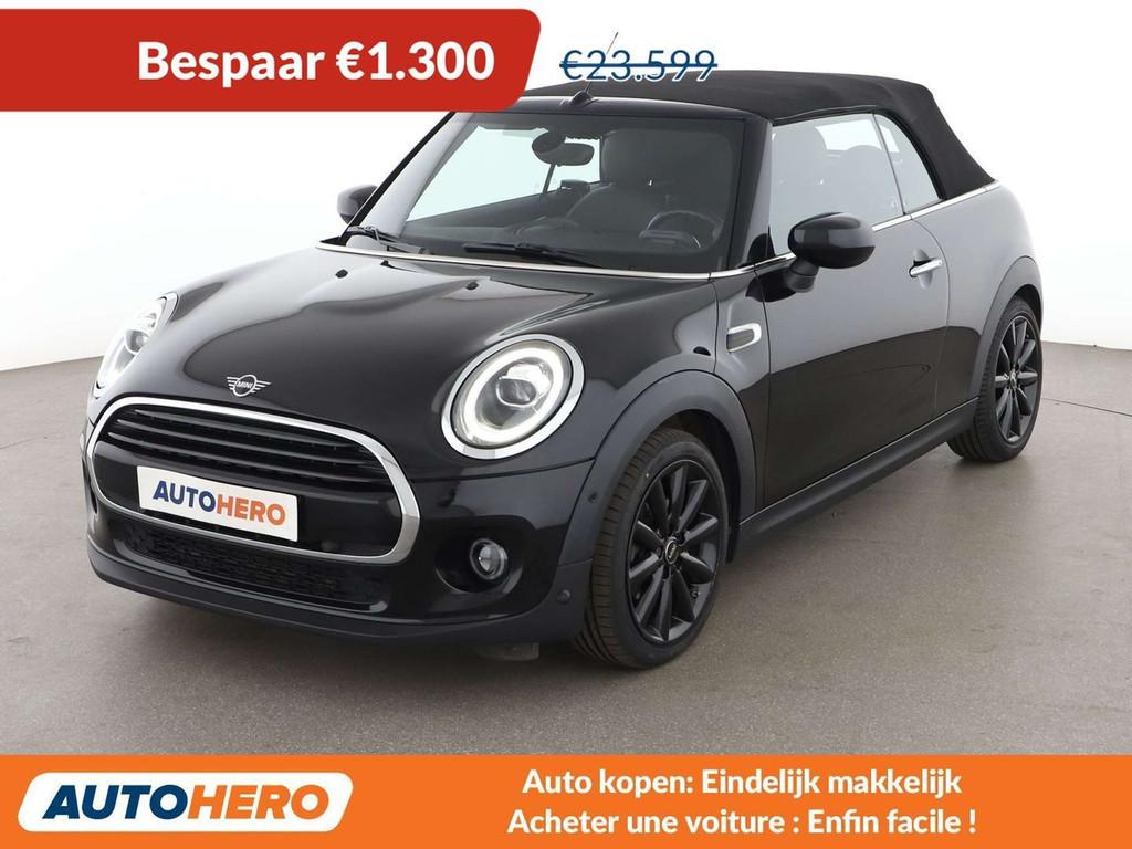 MINI Cooper Cabrio Cooper (bj 2021, automaat), Auto's, Mini, 4 zetels, Gebruikt, Cabriolet, 136 pk