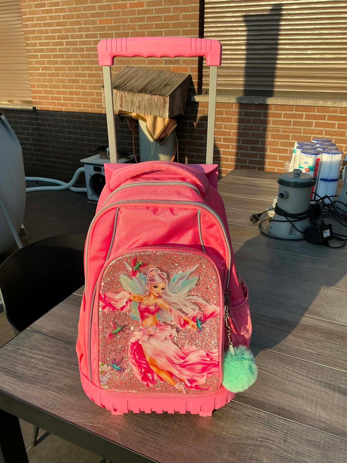 Boekentas, Handtassen en Accessoires, Tassen | Schooltassen, Ophalen, Rugtas, 40 tot 50 cm, Zo goed als nieuw