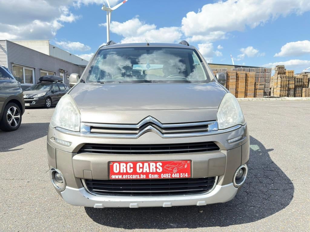 Citroen Berlingo 1.6i Benzine 5PL Airco GARANTIE, Auto's, 100 kW, Euro 5, Beige, 4 cilinders
